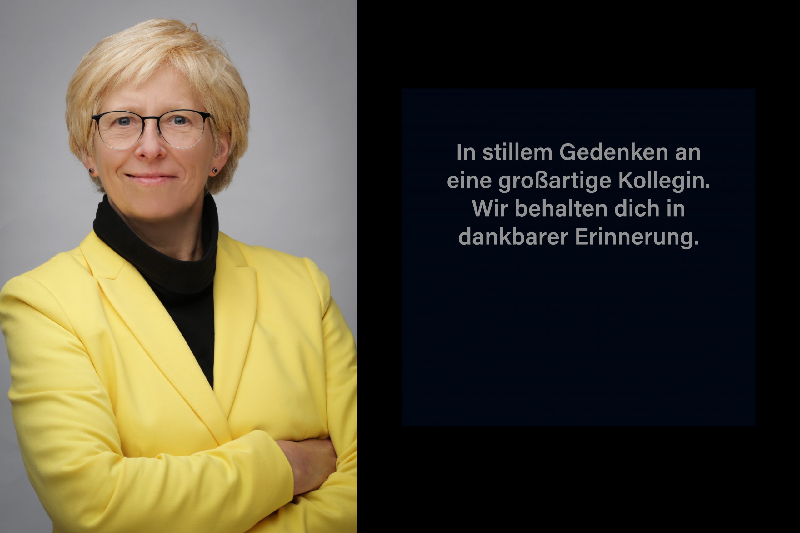 Wir trauern um Rita Maria Jünnemann